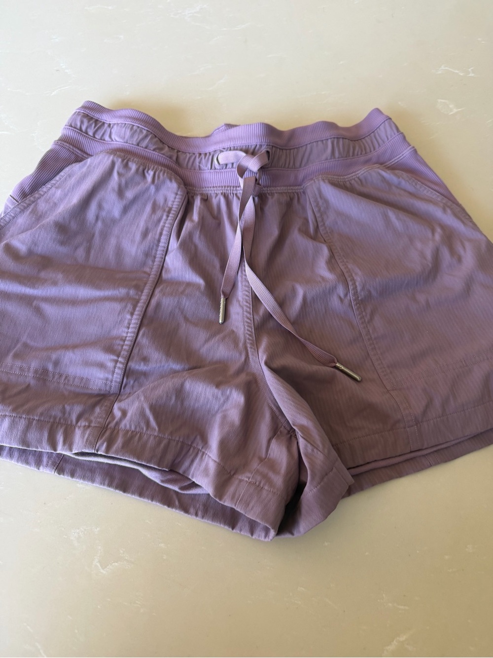 lululemon athletica Lilac Drawcord Athletic Shorts